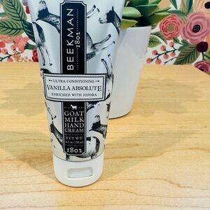 Beekman 1802 Vanilla Absolute Goat Milk Hand Cream NWT​